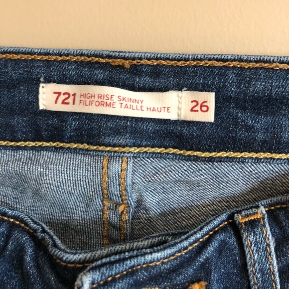 Levi’s 721 high rise skinny jean - Picture 5 of 7